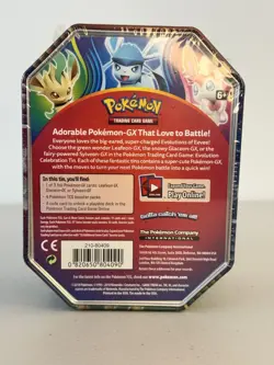 Pokemon Glaceon GX Tin Evolution Celebration Trading Card Game Brand New Sealed - Image 3