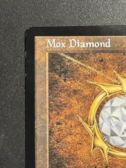 Vintage 1998 MTG Stronghold Mox Diamond Card VERY CLEAN ! See Pics! - Image 4