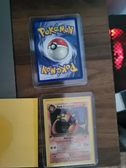 1999 Pokémon TCG Charizard Base Set Holo Rare And 1995 Dark Charizard - Image 5