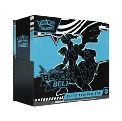 Pokemon TCG SV Black Bolt & White Flare Elite Trainer Box Combo Presale ’25 Seal - Image 7