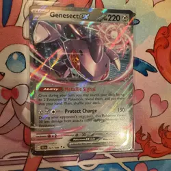 Pokémon TCG Genesect ex 067/086 SV10.5: Black Bolt Holo MINT/Near Mint - Image 1