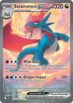 Salamence ex 187/159 Sv09: Journey Together Holo - Image 1