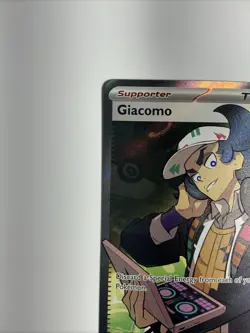Giacomo 252/193 Sv02: Paldea Evolved Holo PokÃ©mon Card Full Art Ultra Rare Train - Image 2