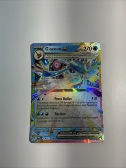 Glaceon ex 026/131 Prismatic Evolutions Holo TCG PokÃ©mon Card English - Image 1