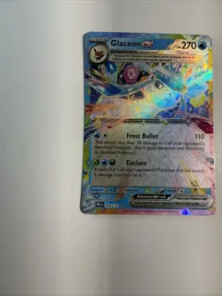 Glaceon ex 026/131 Prismatic Evolutions Holo TCG PokÃ©mon Card English - Image 3