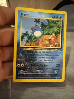 MARILL Southern Islands (SI) 11/18 Reverse Holo Rare Pokemon Card TCG MP Played - Image 1