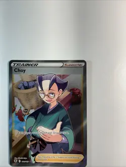 Choy (Full Art) 182/189 Swsh10: Astral Radiance Holo Pokemon TCG Ultra Rare Card - Image 5