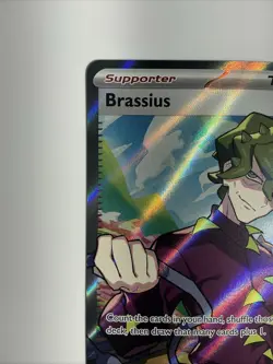 Brassius 135/131 Sv: Prismatic Evolutions Holo English PokÃ©mon Card Full Art - Image 2