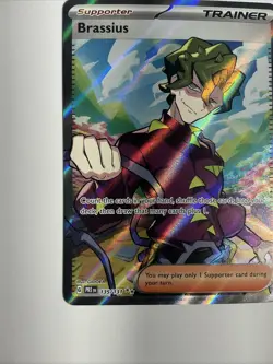 Brassius 135/131 Sv: Prismatic Evolutions Holo English PokÃ©mon Card Full Art - Image 3