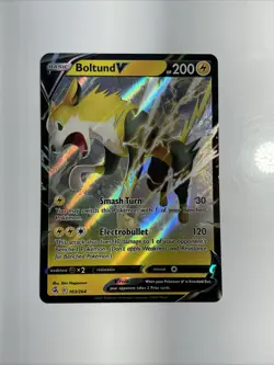 Boltund V 103/264 Swsh08: Fusion Strike Holo Pokemon TCG Ultra Rare Card - Image 1