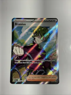 Brassius 135/131 Prismatic Evolutions Holo Pokemon TCG Ultra Rare Trainer Card - Image 1