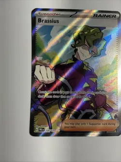 Brassius 135/131 Prismatic Evolutions Holo Pokemon TCG Ultra Rare Trainer Card - Image 3