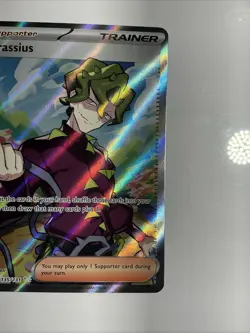 Brassius 135/131 Prismatic Evolutions Holo Pokemon TCG Ultra Rare Trainer Card - Image 4