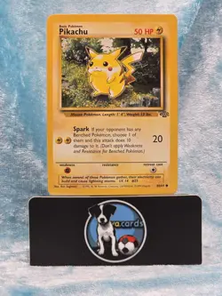 PokÃ©mon TCG Pikachu Card #60/64 Jungle Regular 1999-2000 Near Mint ClNM - Image 2