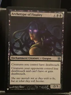 Archetype of Finality Born of the Gods Regular NM The List Mystery MTG Magic - Image 1