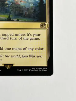 Starting Town 289  MTG Final Fantasy 2025  Mint - 9.0 +  Non Foil Rare - Image 8