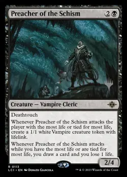 Preacher of the Schism | FOIL | MTG The Lost Caverns of Ixalan Promo #0113 | NM - Image 1