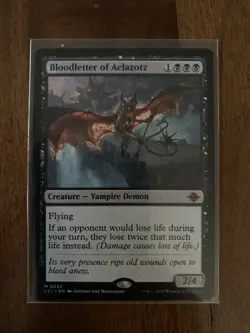 MTG - Bloodletter of Aclazotz - The Lost Caverns of Ixalan - MYTHIC - #0092 - Image 1