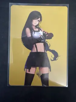 #52 Tifa, Martial Artist (Gold Stamped) 52/53 Final Fantasy Art Series MTG Card - Image 2