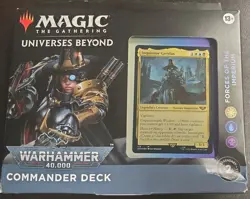 Magic Gathering MTG Universes Warhammer 40K Commander Forces of Imperium Deck - Image 1
