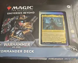 Magic Gathering MTG Universes Warhammer 40K Commander Forces of Imperium Deck - Image 2