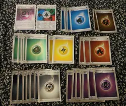 2021 Pokemon TCG Japanese Holo Energy 33 Card Bundle - Image 1
