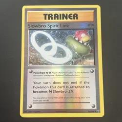 Pokemon Trainer: Slowbro Spirit Link 86/108 XY: Evolutions Reverse Holo LP 2016 - Image 1
