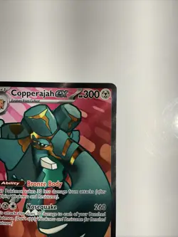 Copperajah ex 245/193 Sv02: Paldea Evolved Holo Pokemon TCG Full Art Ultra Rare - Image 5