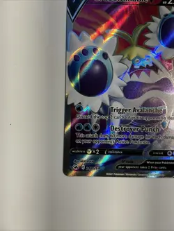 Crabominable V (Full Art) 248/264 Swsh08: Fusion Strike Holo Pokemon TCG Card - Image 3