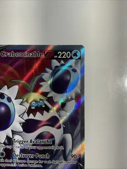 Crabominable V (Full Art) 248/264 Swsh08: Fusion Strike Holo Pokemon TCG Card - Image 5