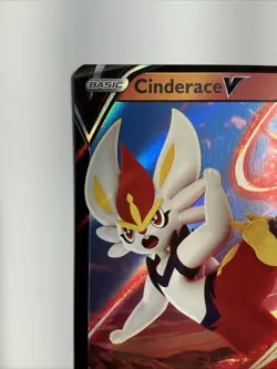Cinderace V 043/264 Swsh08: Fusion Strike Holo Pokemon TCG Ultra Rare - Image 2