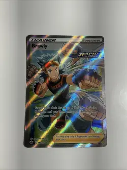 Brawly (Full Art) 188/198 Swsh06: Sword & Shield - Chilling Reign Holo Pokemon - Image 1