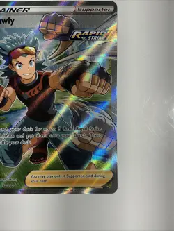Brawly (Full Art) 188/198 Swsh06: Sword & Shield - Chilling Reign Holo Pokemon - Image 4