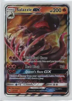 Salazzle GX Pokemon Sun & Moon Burning Shadows #25 0nr3 - Image 1