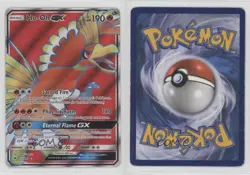 Full Art - Ho-Oh GX Pokemon Sun & Moon Burning Shadows #131 10cj - Image 3