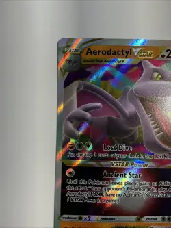 Aerodactyl VSTAR 093/196 Swsh11: Lost Origin Holo Pokemon TCG Ultra Rare - Image 2
