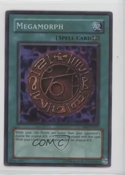 Super Rare - Megamorph YuGiOh Dark Beginning 1 #DB1-EN037 2004 0d08 - Image 1