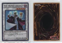TG Hyper Librarian (UR) YuGiOh Shonen Jump Magazine Promo #JUMP-EN051 2002 n0c - Image 3