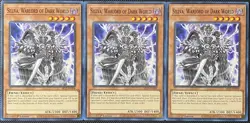 Sillva, Warlord of Dark World SR13-EN008 Structure Deck 1st Ed (x3) Yugioh Card - Image 1