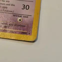 Gengar 20/62 HP/DMG 1st Edition Non-Holo Fossil Rare PokÃ©mon Card - Image 2