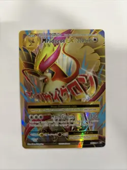 PokÃ©mon TCG Mega-Pidgeot-EX Evolutions Holo Full Art Ultra Rare Card 105/108 - Image 1