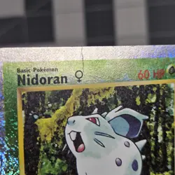 Nidoran Legendary Collection Reverse Holo Pokemon Card 82/110 HP - Image 4