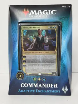 Magic The Gathering MTG -Commander 2018- Adaptive Enchantment  Deck - NEW/SEALED - Image 1