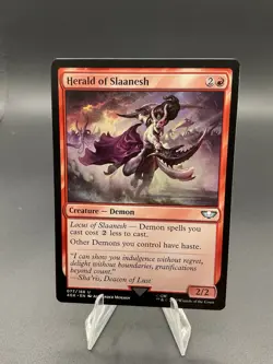 Herald of Slaanesh Universes Beyond: Warhammer 40000 Regular MTG 076 - Image 1