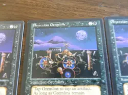 3x MTG Phyrexian Gremlins Antiquities - Light Play - Image 4