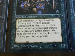 3x MTG Phyrexian Gremlins Antiquities - Light Play - Image 5
