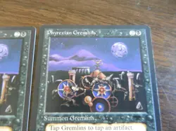 3x MTG Phyrexian Gremlins Antiquities - Light Play - Image 6