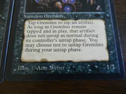 3x MTG Phyrexian Gremlins Antiquities - Light Play - Image 7