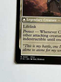 Cecil Dark Knight / Redeemed Paladin 91 MTG Final Fantasy 2025 MT - 9.0 Rare Reg - Image 13