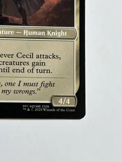 Cecil Dark Knight / Redeemed Paladin 91 MTG Final Fantasy 2025 MT - 9.0 Rare Reg - Image 14